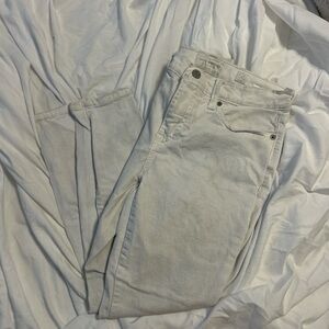 Lucky Brand Women's white Straight Leg Jeans